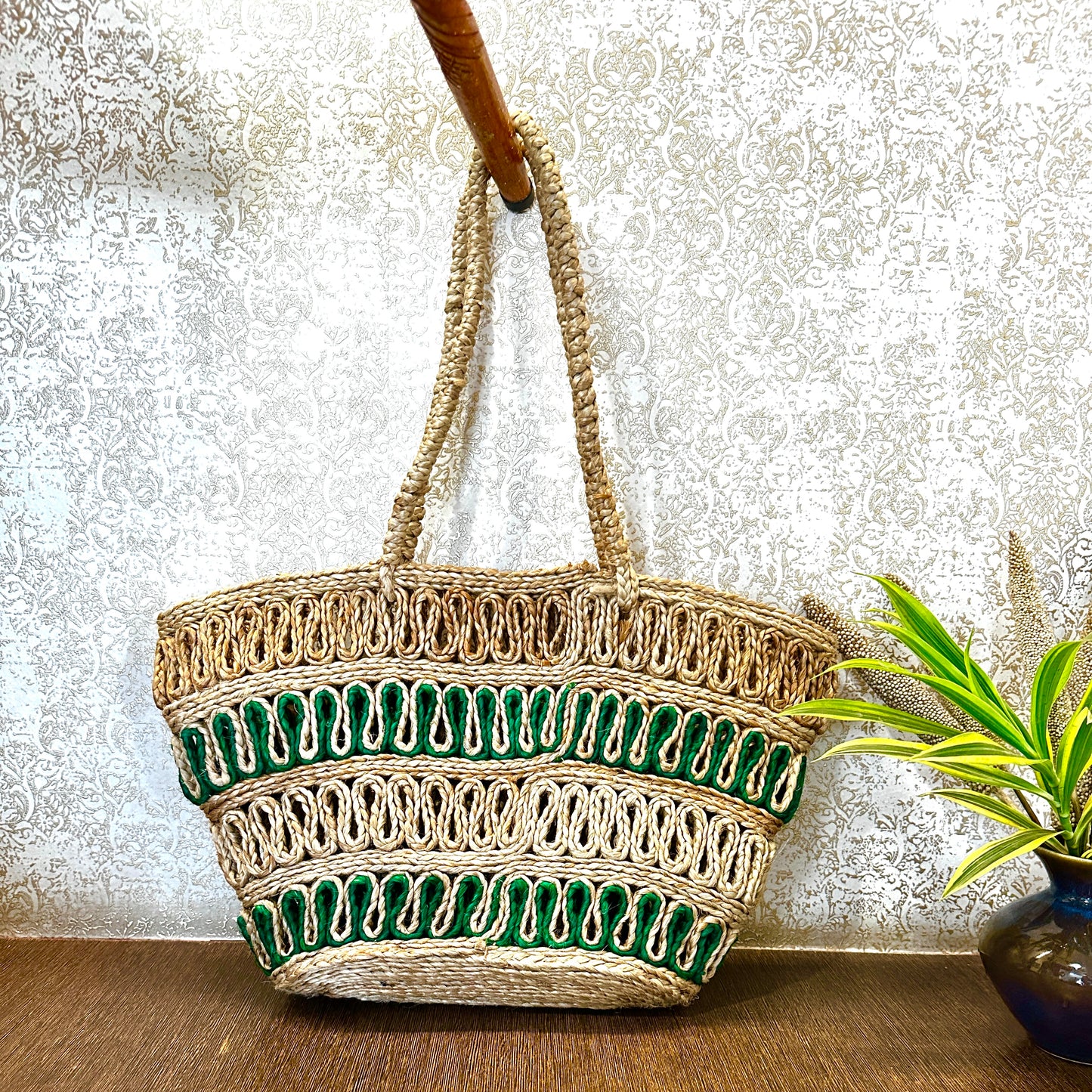 Jute handbag
