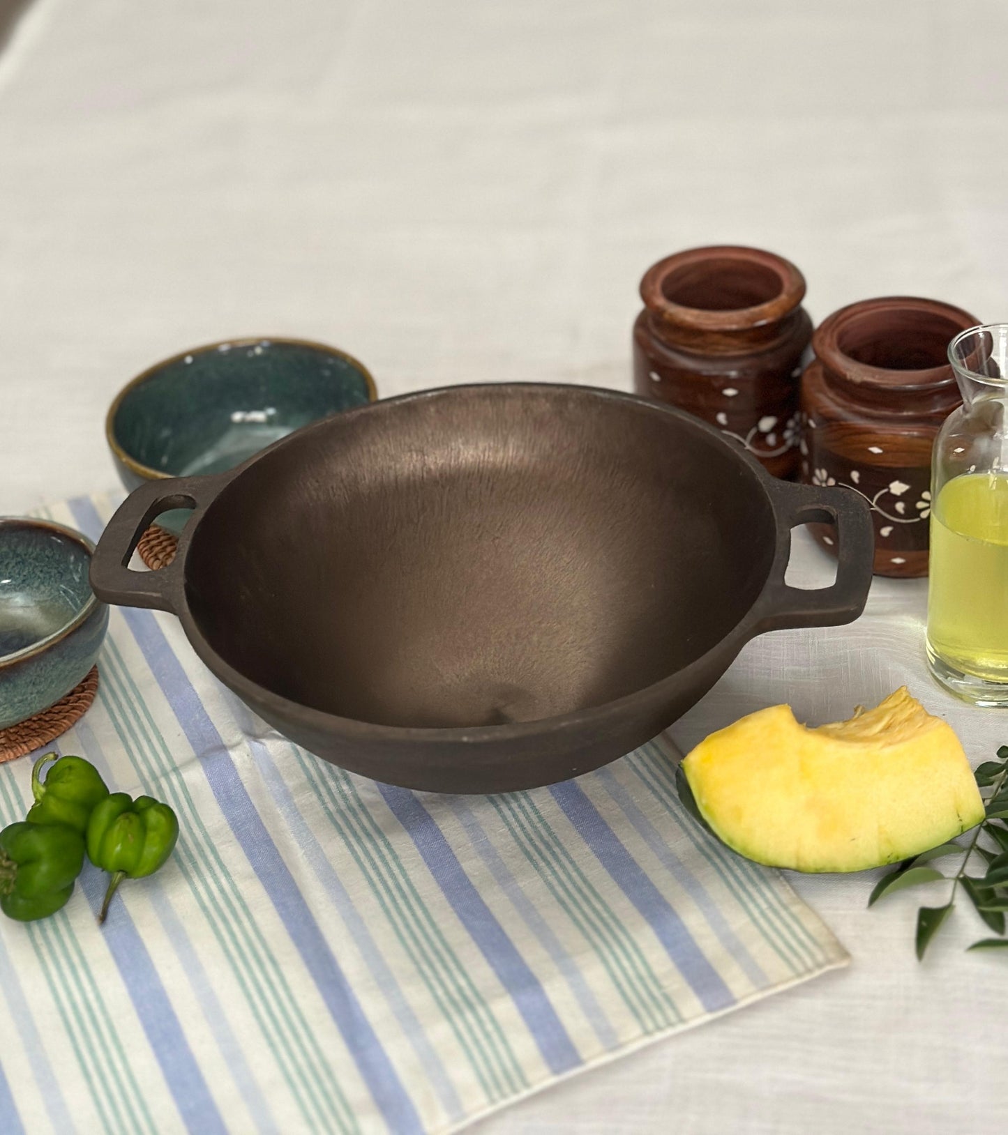 Cast Iron deep Kadai