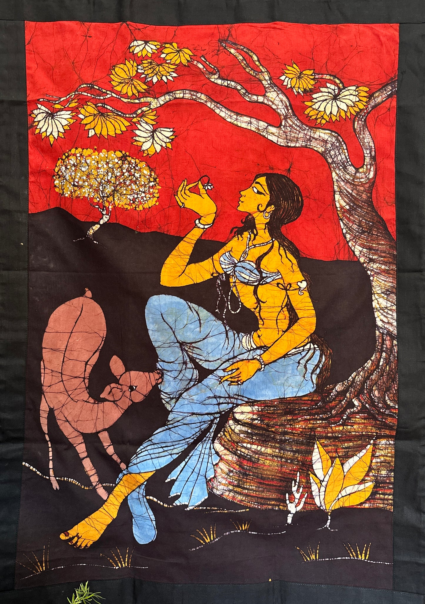 Batik painting