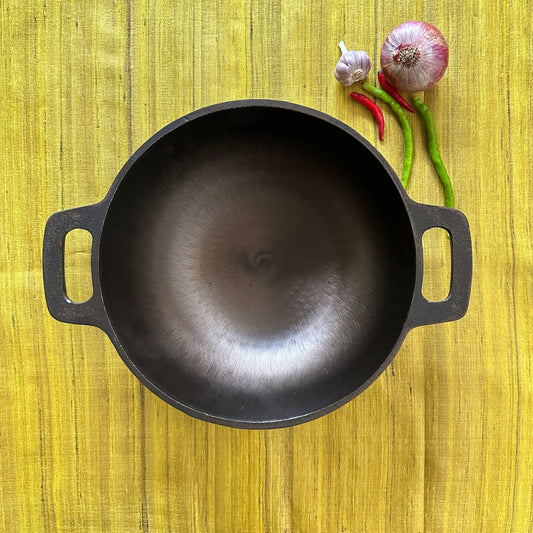 Cast Iron deep Kadai